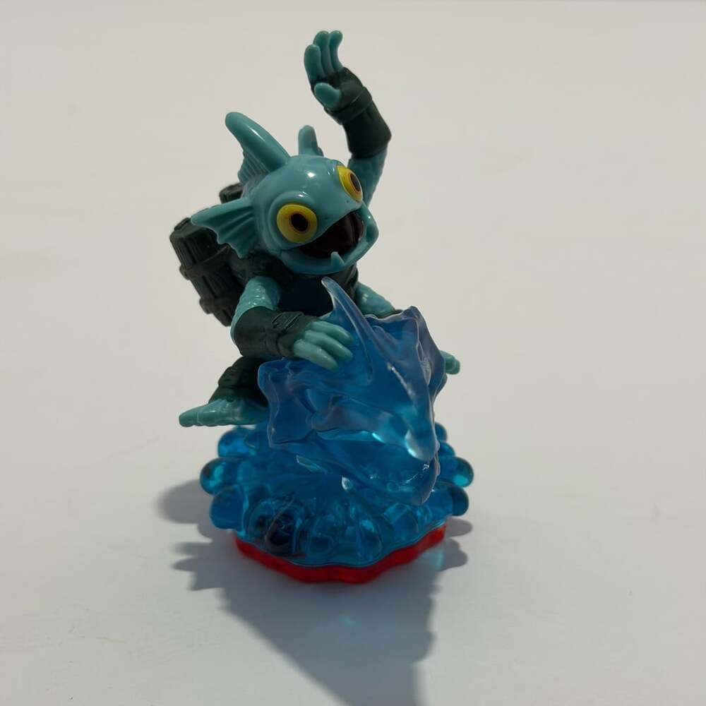 Activision Skylanders Trap Team Tidal Wave Gill Grunt Translucent Figure 2014